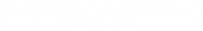 Svetlana Ustinova Photography White Logo